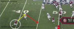 Cooper QB block