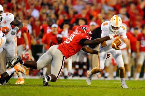 NCAA Football: Tennessee at Georgia