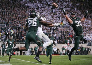 NCAA Football: Oregon at Michigan State